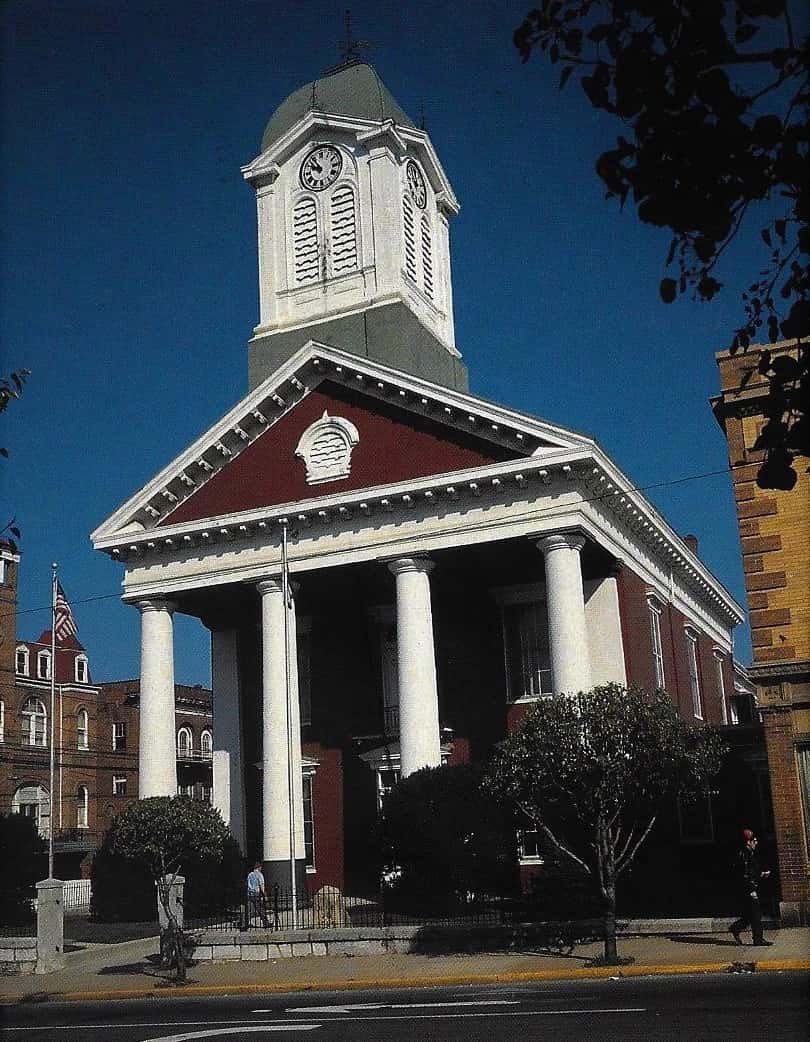 Jefferson County Courthouse in Charles Town, West Virginia