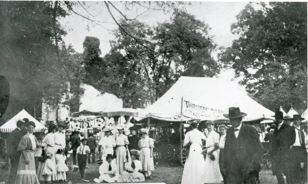 JCHS members at a summer social gathering